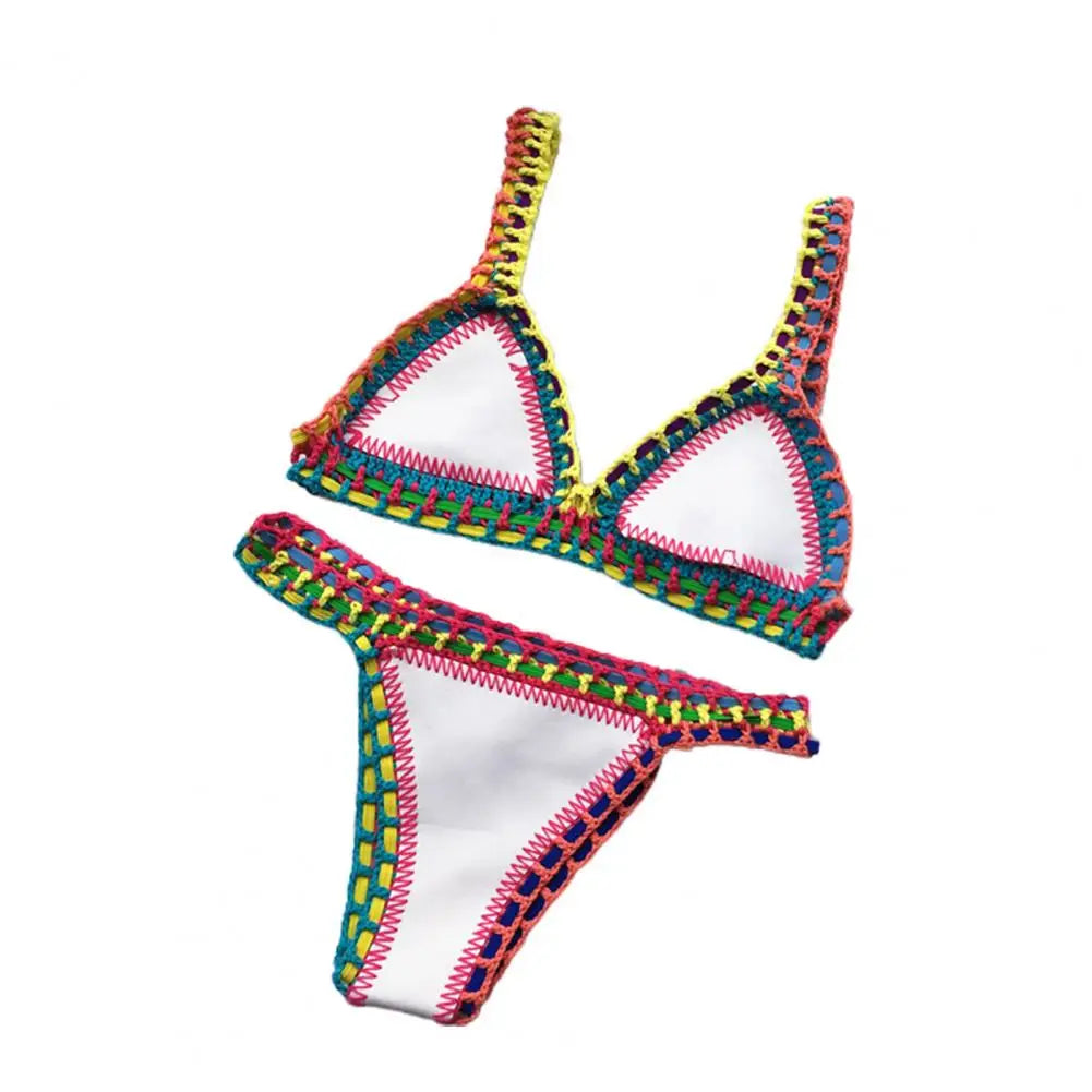 Bikini Verano Mujer | 2 Piezas Trendy Backless Cómodo Playa y Piscina