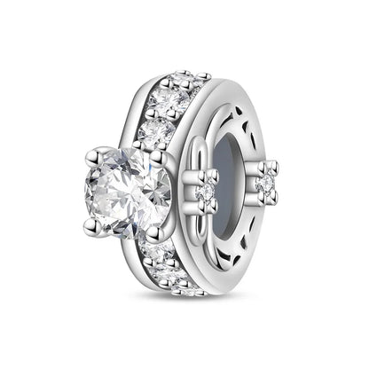Charm de Plata 925 con Mariposa y Dragón – Abalorio Colorido con Zirconia Arcoíris para Pulseras DIY