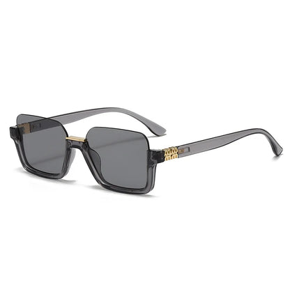 Gafas de Sol Cuadradas Pequeñas Y2K | Estilo Vintage Punk Hip Hop | Unisex UV400 Lentes de Lujo