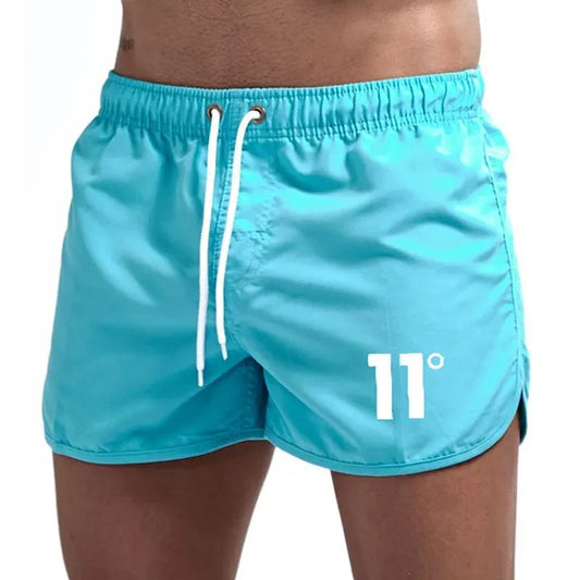 Shorts de Playa para Hombre 2025 con Estampado Numérico – Bañador Verano Transpirable y Cómodo