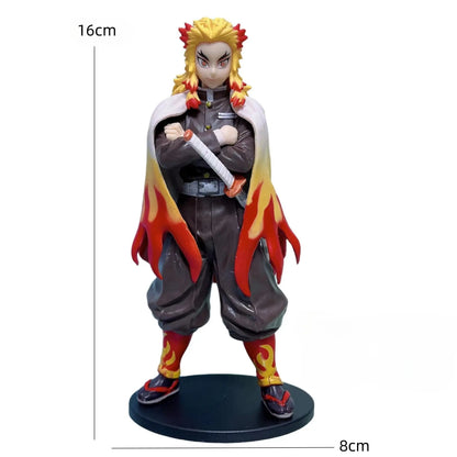Hot Anime Demon Slayer Kimetsu no Yaiba Figure Kamado Tanjirou Action Figure Agatsuma Zenitsu Nezuko Warrior PVC Model Toys