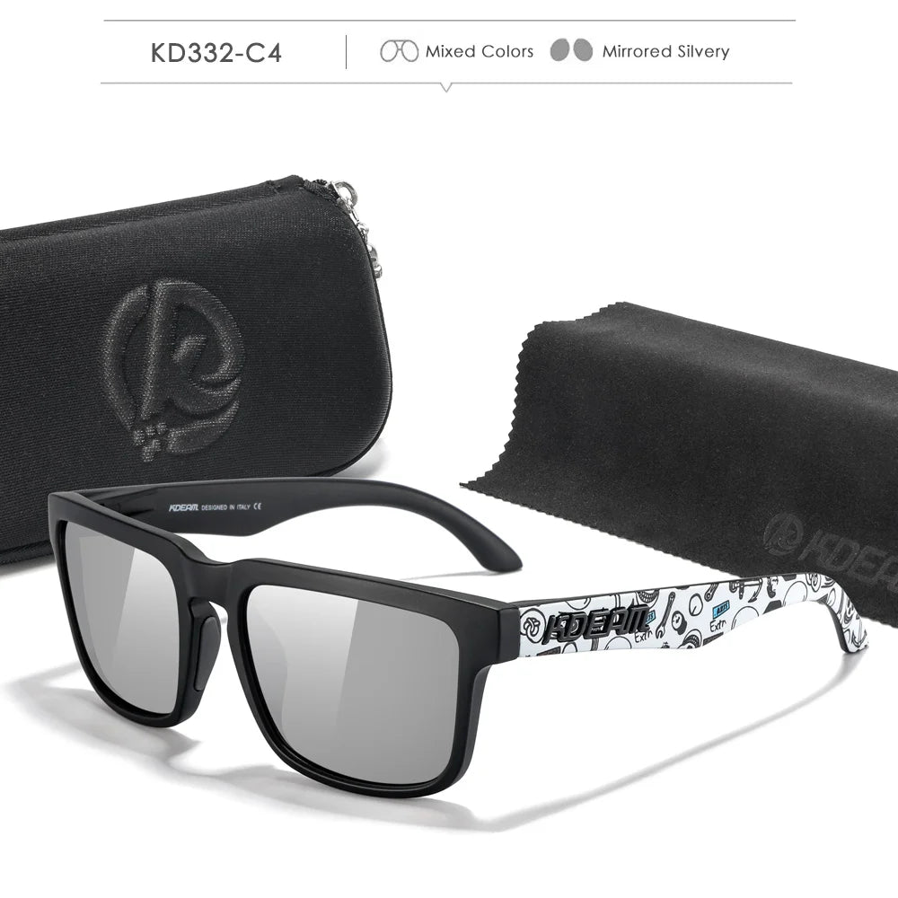 KDEAM Gafas de Sol Fotocromáticas y Polarizadas | Unisex Categoría 3 con Estuche de Lujo