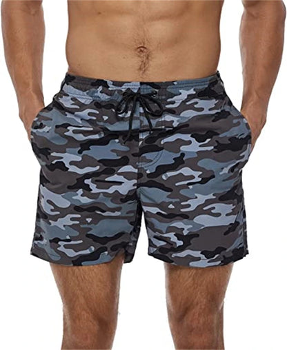 Shorts Hombre Verano con Bolsillos | Pantaloneta Playa Surf Secado Rápido