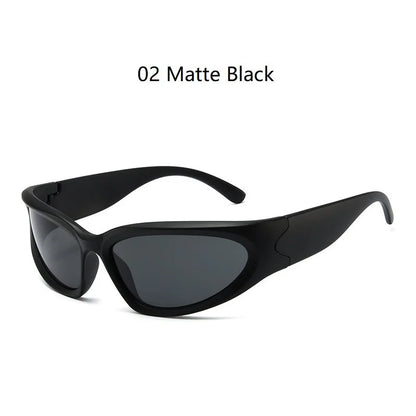 Gafas de Sol Deportivas Y2K Punk Unisex | Vintage Shades UV400 de Lujo Estilo Streetwear