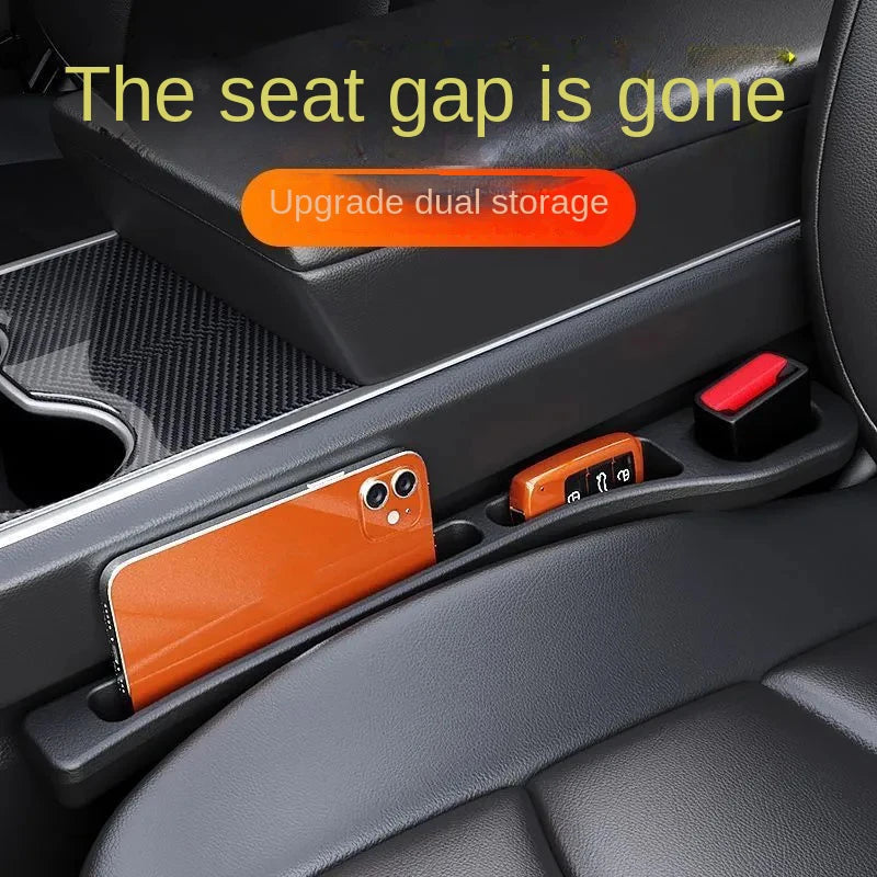 2Pcs Organizador de Asiento para Coche – Relleno de Huecos y Caja de Almacenamiento entre Asientos con Diseño Decorativo Interior