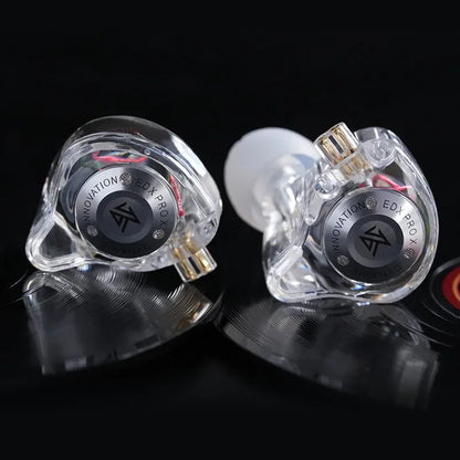 KZ EDX PRO X Auriculares In-Ear HIFI – Graves Potentes, Cancelación de Ruido, Cable Desmontable 3.5mm