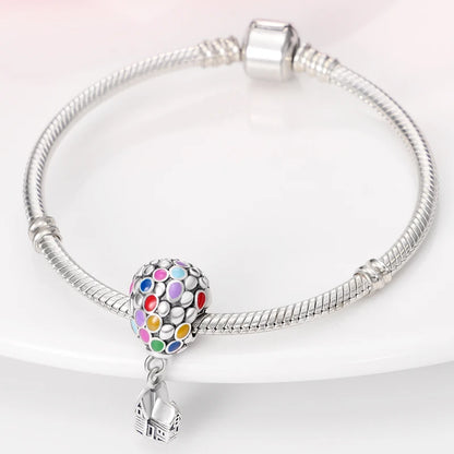 Charm Marvel Disney en Plata 925 – Abalorios Captain America, Wolverine y Deadpool para Pulsera Original Mujer