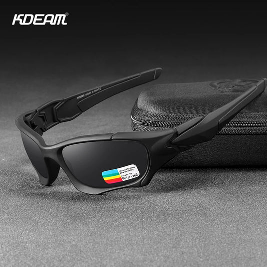 KDEAM Gafas de Sol Deportivas Polarizadas | Lentes Anti-Reflejo UV400 Unisex KD0623