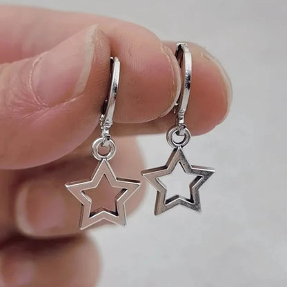 Aros de Estrella Creativos para Mujer - Aretes Modernos y Delicados, Regalo Ideal de Moda