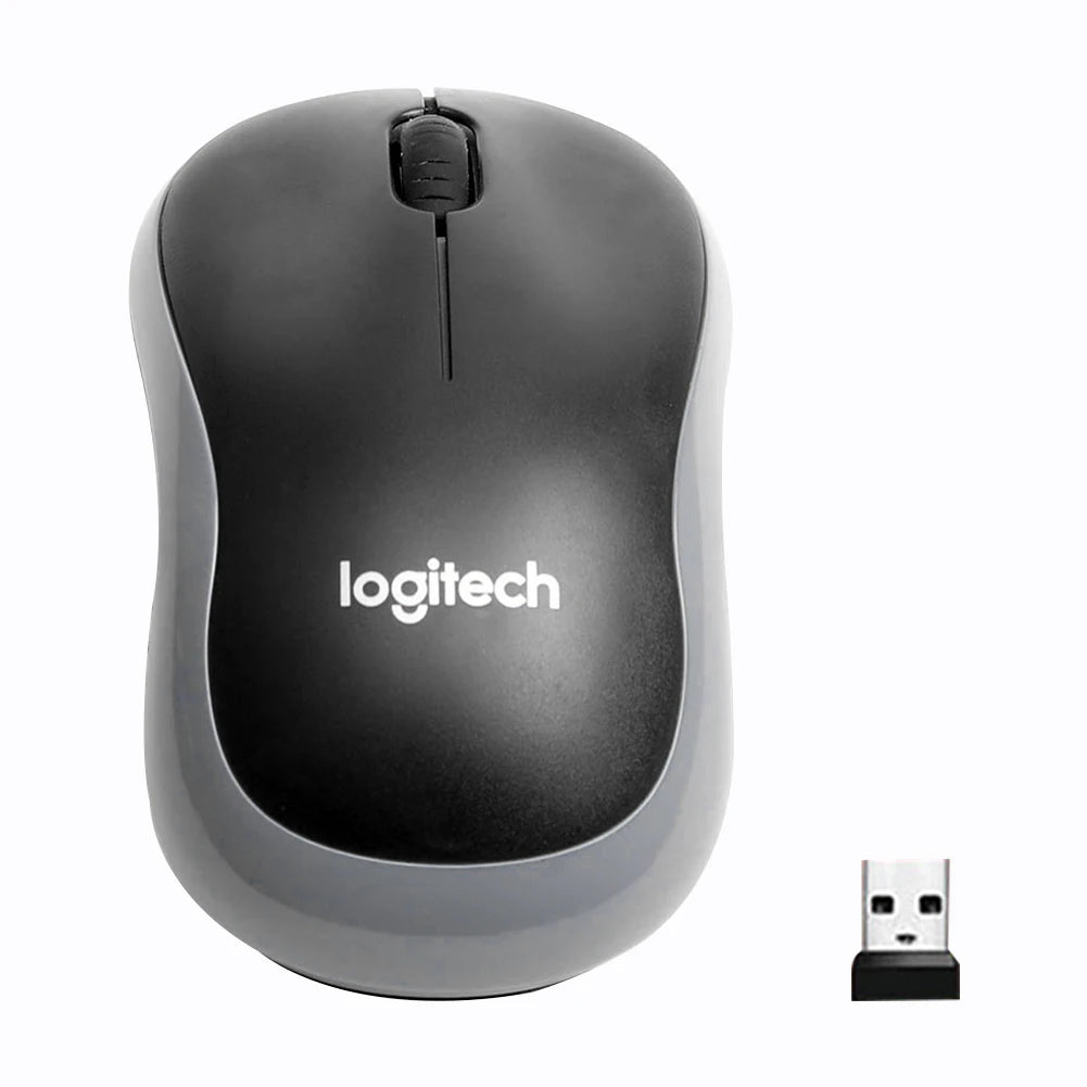 Mouse Inalámbrico 2025 – 2.4GHz USB, 1000DPI, Óptico Silencioso para Windows, Mac y Chrome OS