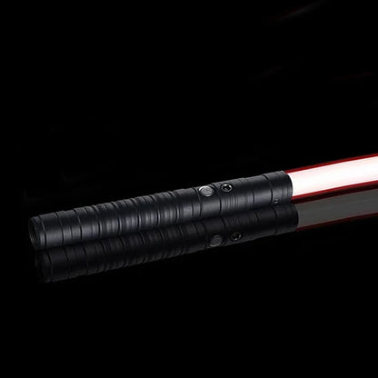 RGB Metal Lightsaber Dueling Smooth Swing Laser Sword Sabre De Luz 16 Color Changing 16 Sounds FOC Rave Flashing Toy