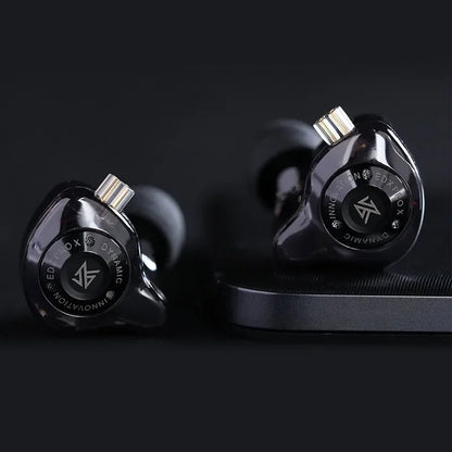 KZ EDX PRO X Auriculares In-Ear HIFI – Graves Potentes, Cancelación de Ruido, Cable Desmontable 3.5mm