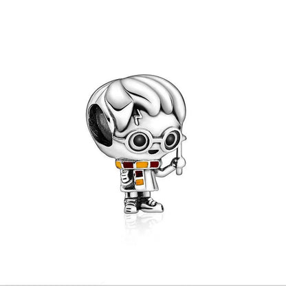 Charm Harry Potter plata 925 – Abalorio mágico de la serie para pulsera tipo Pandora