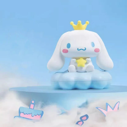 Lámpara de Noche Kawaii Sanrio – Kuromi, Cinnamoroll, Pochacco | Luz de Mesa Decorativa Enamel Cloud