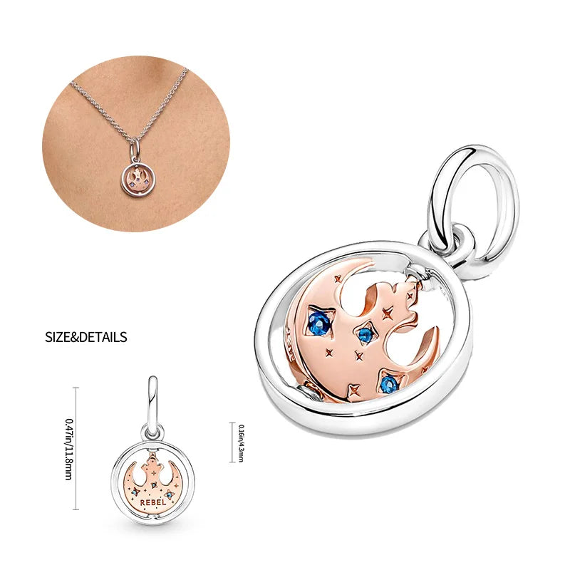 Charm Harry Potter plata 925 – Abalorio mágico de la serie para pulsera tipo Pandora