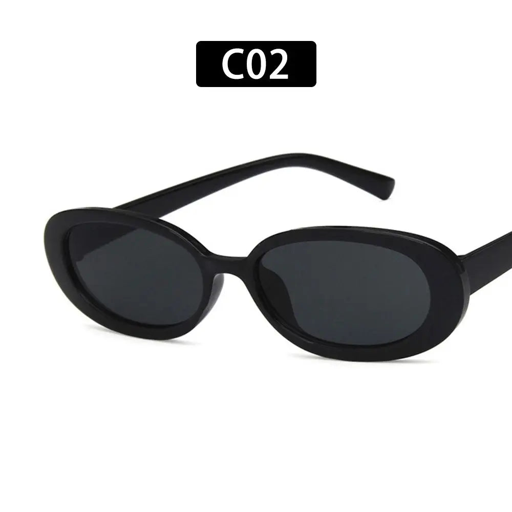 Gafas de Sol Retro Ovaladas para Mujer | Estilo Vintage Pequeño UV400 Polarizadas