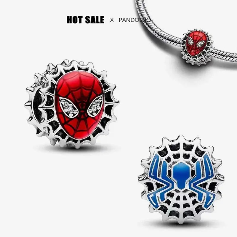 Charm Capitán América plata 925 – Abalorio de superhéroe para pulsera tipo Pandora