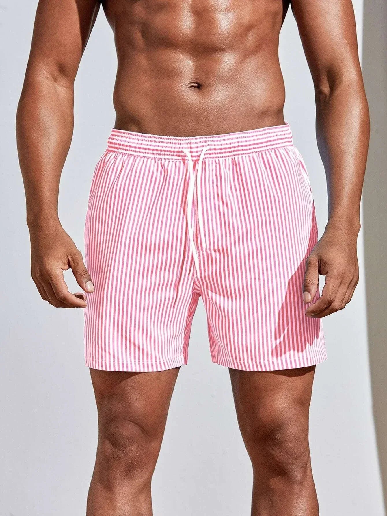 Shorts de Fitness y Playa para Hombre – Bañador Verano Transpirable con Bolsillos y Cintura Ajustable