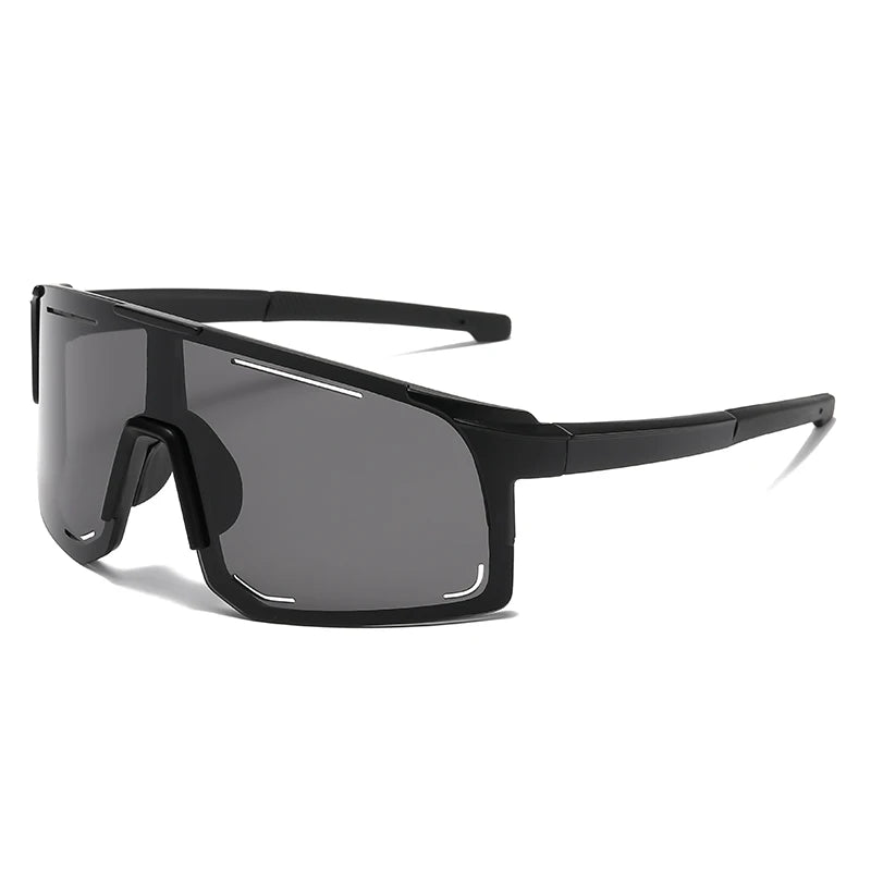 Gafas Deportivas Wrap Around | Unisex One Piece Oversized UV400 para Ciclismo, Pesca y Esquí