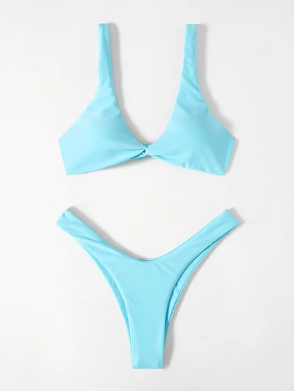 Bikini Sexy Mujer ZTVitality | Push Up Bandage Brasileño Tiras Ajustables