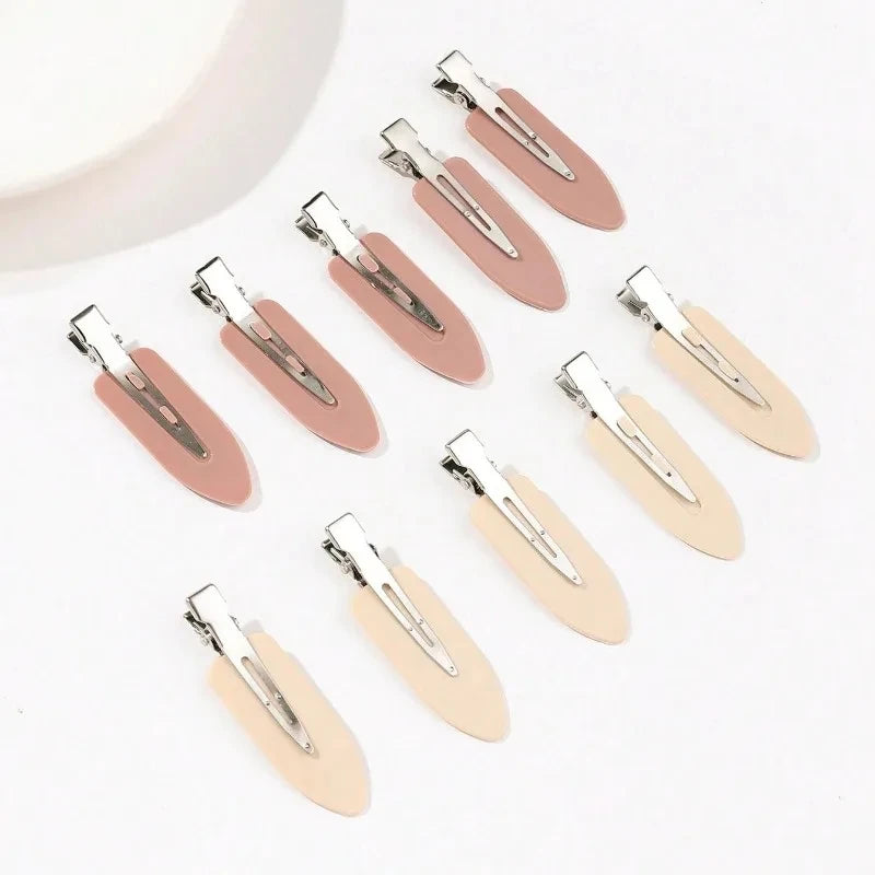 Set de 8/10 Ganchos para el Cabello de Colores - Hebillas Laterales y Accesorios de Peinado para Mujer y Niña
