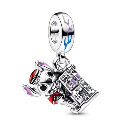 Charm Disney 100º Aniversario Mickey Mouse – Abalorios Princesa y Calabaza para Pulseras Originales Mujer