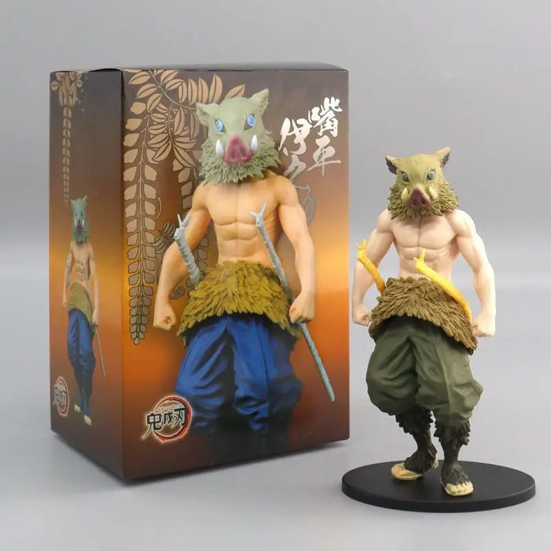 Figura Demon Slayer Anime – Kamado Tanjirou, Zenitsu y Nezuko | Figuras PVC Kimetsu no Yaiba Coleccionables