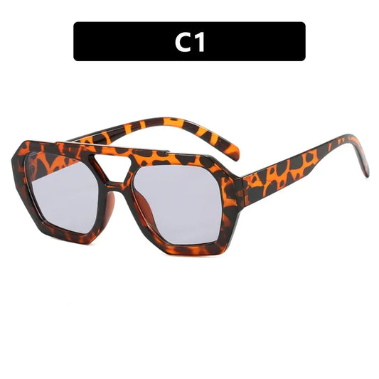 Gafas de Sol de Moda Mujer | Lentes de Colores UV400 Estilo Vintage Marca de Lujo