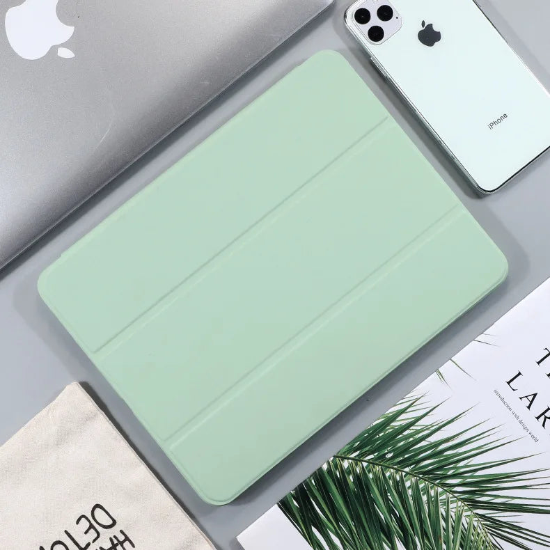 Funda para iPad con Soporte y Porta Lápiz – Compatible con iPad Air, Pro, Mini y 6ª a 10ª Generación
