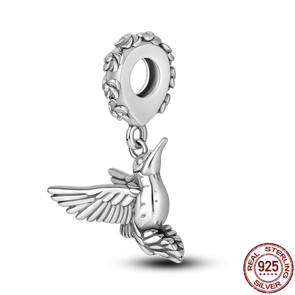 Charm Buho Serie Bee en Plata 925 – Abalorio DIY para Pulseras Originales Mujer