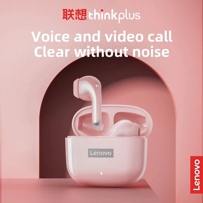 Auriculares Lenovo LP40 Pro TWS – Bluetooth 5.1 inalámbricos con reducción de ruido, control táctil y estuche 250mAh