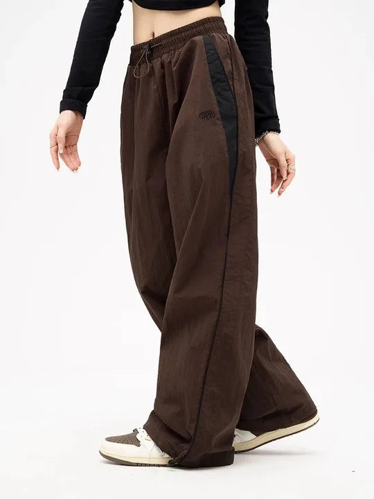 Pantalones Cargo Holgados Mujer | Pantalón Oversize Harajuku Streetwear Hip Hop Wide Leg Y2K