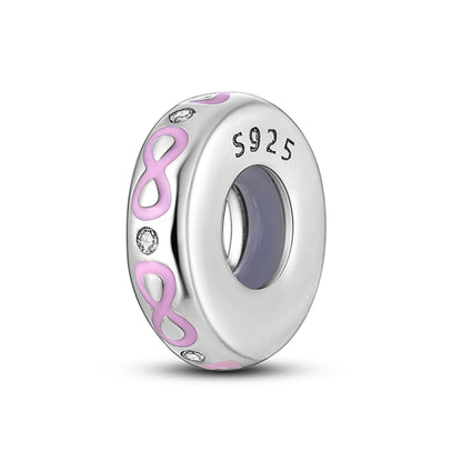 Charm de Plata 925 con Mariposa y Dragón – Abalorio Colorido con Zirconia Arcoíris para Pulseras DIY