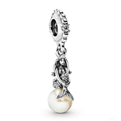 Charm Disney Cerdito Volador Rosa & Princesas | Compatible Pandora Pulsera Mujer DIY