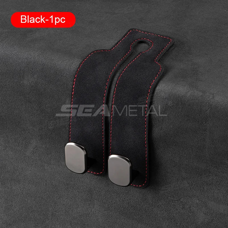 Ganchos ReposaCabezas para Coche – Organizador de Asiento Trasero | Soporte para Bolsos, Mochilas y Compras