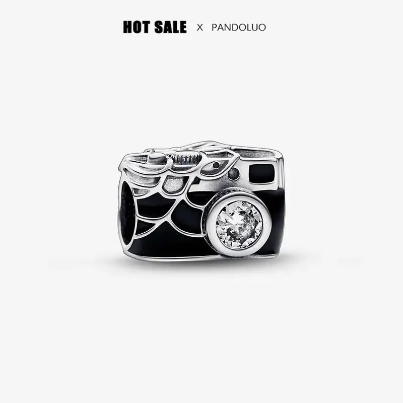 Charm Capitán América plata 925 – Abalorio de superhéroe para pulsera tipo Pandora