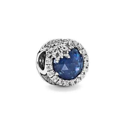 Charm Serie Océano en Plata 925 – Abalorios Tortuga, Cangrejo y Sirena para Pulsera Original Mujer