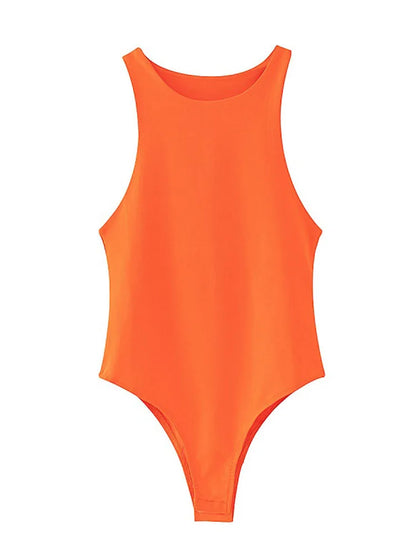 Body Sexy de Mujer Verano | Bodycon Ajustado Casual 4 Colores Estilo Club Chic