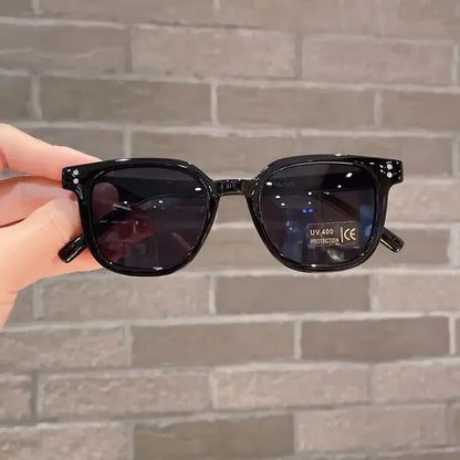Gafas de Sol Cuadradas Vintage para Niños | Protección UV400 Niño Niña Moda Infantil