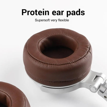 Oneodio Pro 30 | Auriculares DJ Profesionales con Micrófono | Over-Ear HiFi Monitores de Estudio | Cascos Plegables con Cable 3.5mm & 6.3mm