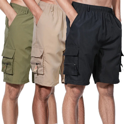 Shorts Cargo Hombre 2025 | Pantalones Cortos Veraniegos con Estilo Urbano y Múltiples Bolsillos