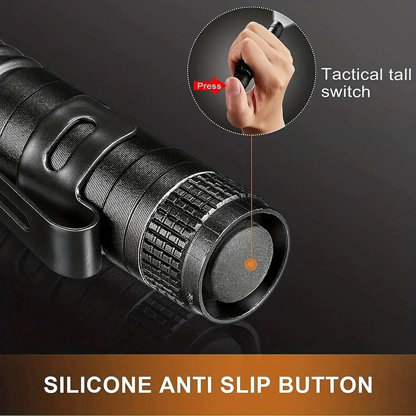 Linterna UV 395nm Portátil con Clip – Detector de Orina de Mascotas, Escorpiones y Uso Multifuncional