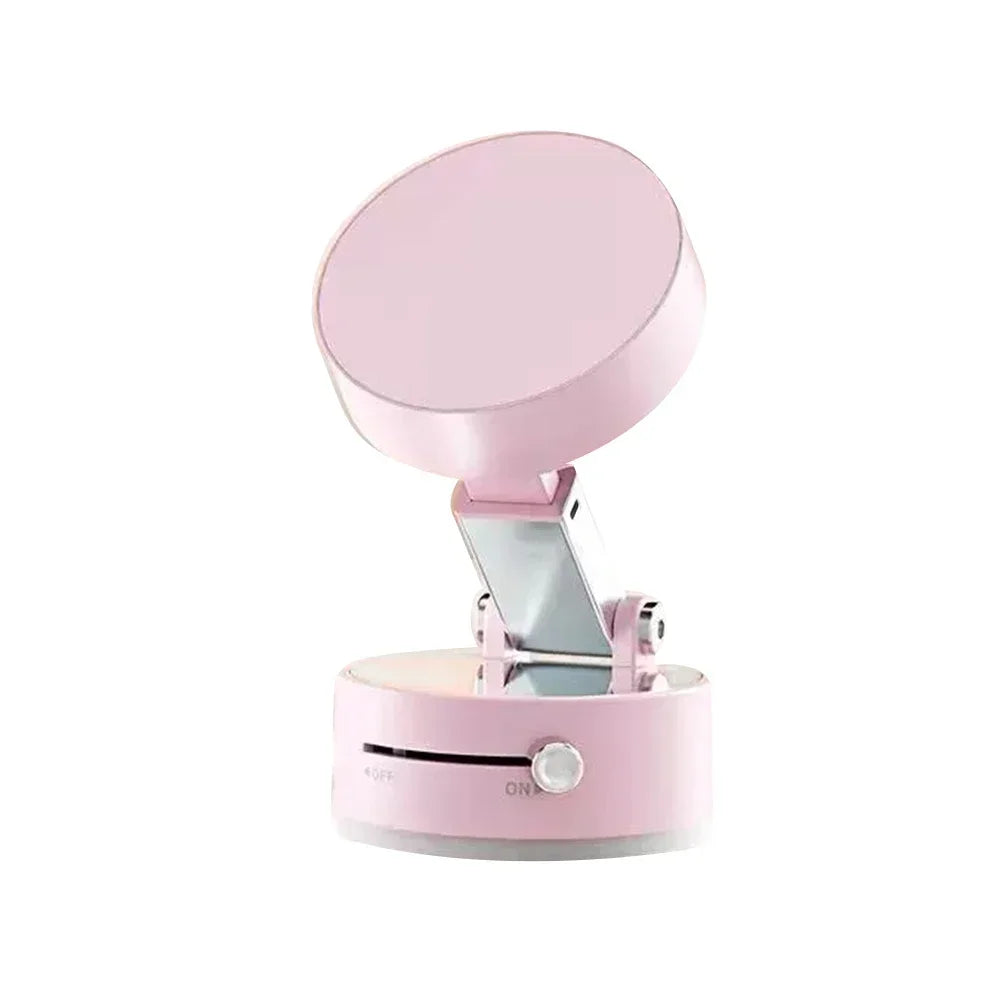 Soporte Magnético Plegable para Teléfono en Coche – Montaje de Salpicadero con Rotación 360° y Ventosa de Succión Fuerte