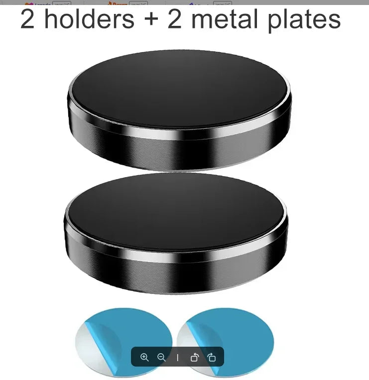 Soporte Magnético para Teléfono en Coche | Universal Dashboard Mount con Imanes Potentes y Base Adhesiva para iPhone, Samsung, Xiaomi, Huawei