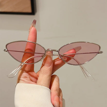 Gafas de Sol Mujer 2025 | Retro Marco Pequeño Moda Verano UV400 Viajes y Exterior