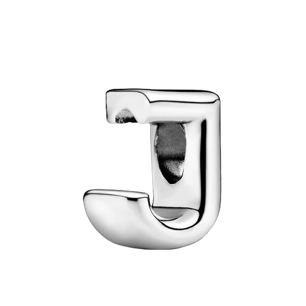 Beads Letras A-Z en Plata – Abalorios de Colores para Pulseras Originales DIY
