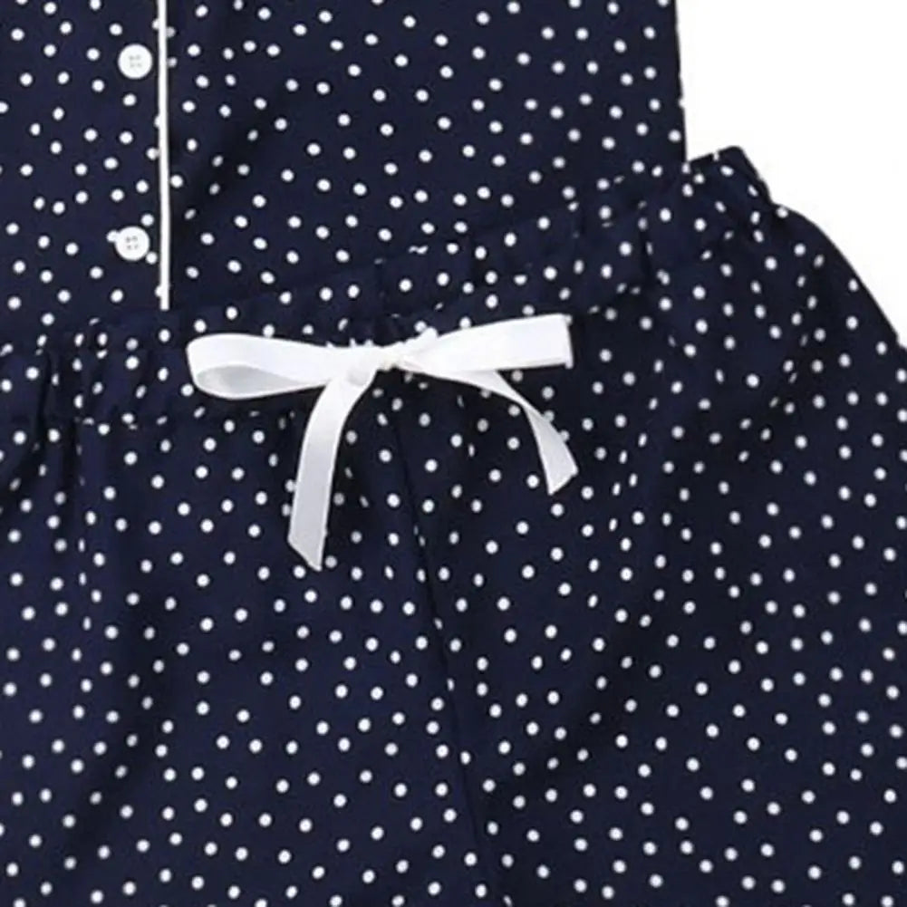 Pijama Mujer Verano 2 Piezas | Conjunto Camisa Cuello Clásico + Shorts