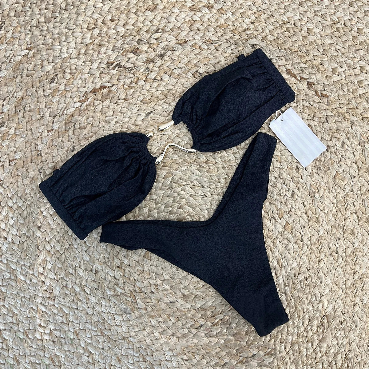 Bikini Bandeau Sexy Mujer 2025 | Push-Up Brasileño Playa y Piscina