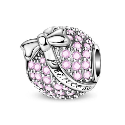Charm Plata 925 Colgante Rosa Mariposa Corazón Flor Pájaro | Dije Para Pulsera Pandora Compatible