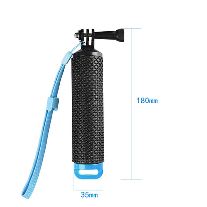 Flotador de mano para cámara deportiva – Mango flotante compatible con GoPro Hero 12/11/10/9/8/7, Xiaomi Yi, DJI Osmo y SJ4000